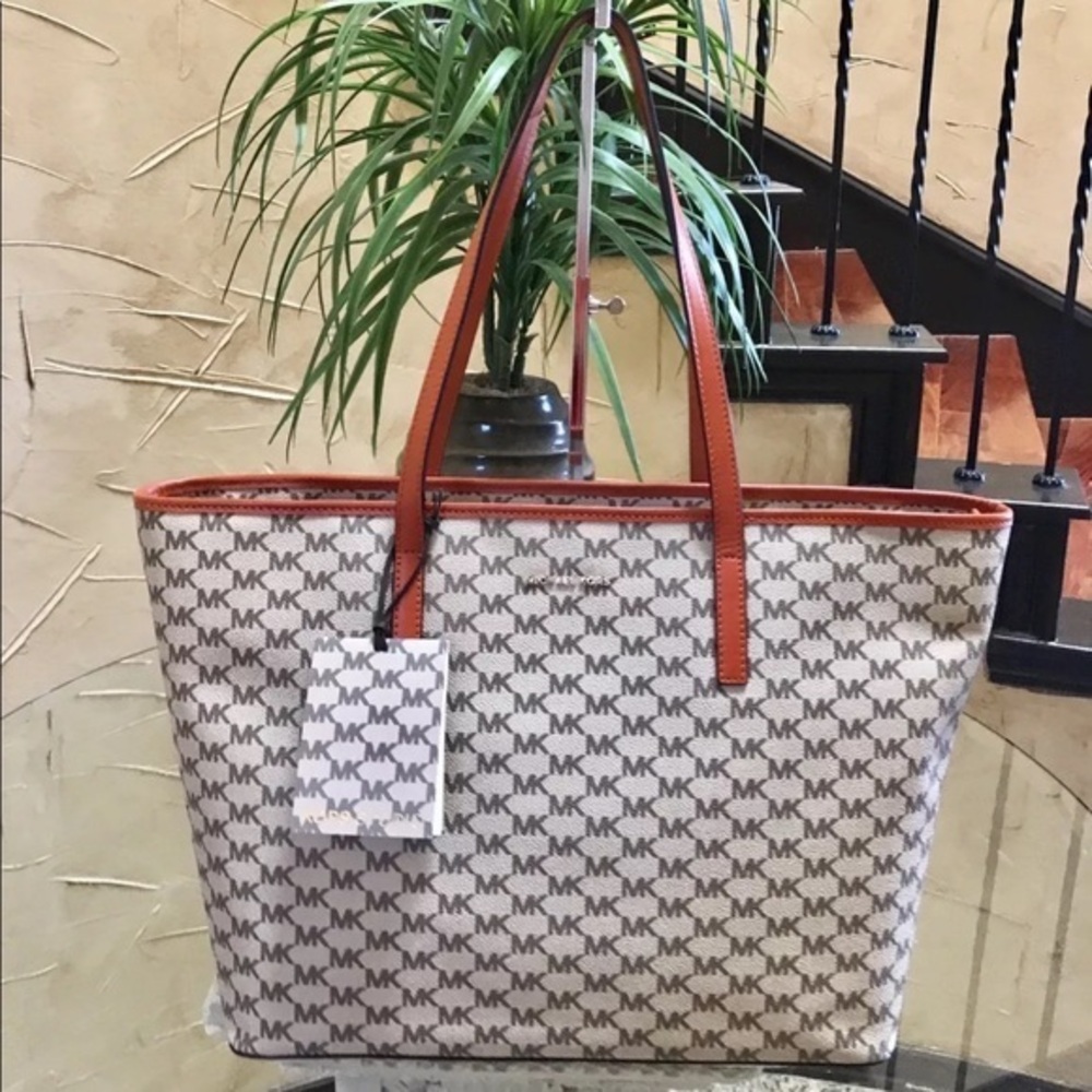 Michael Kors Studio EmryTop Zip Tote Bag - Picture 1 of 8